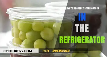 Freshness Preserved: The Ultimate Guide to Storing Grapes in Your Fridge