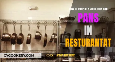 Storing Pots and Pans: Restaurant Edition