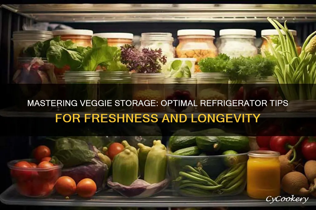 how to properly store vegetables in refrigerator