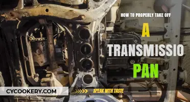 The Right Way to Remove a Transmission Pan