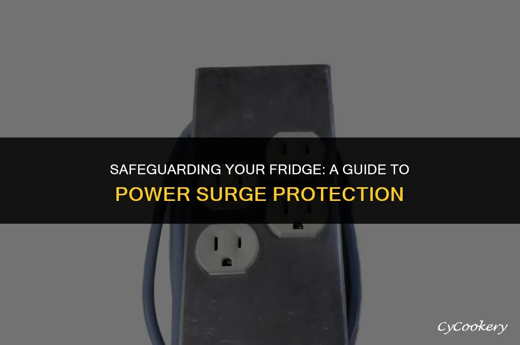 how to protect your refrigerator from power surges