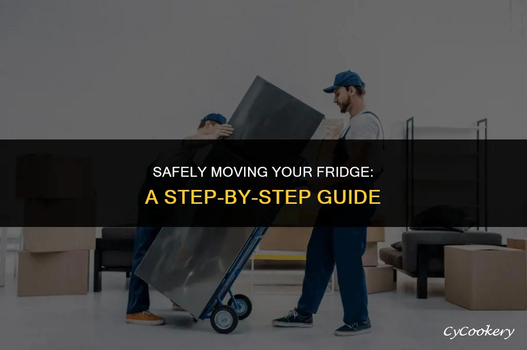 how to pull a refrigerator out from the wall