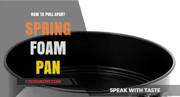 Spring Foam Pan: Easy Pull-Apart Tips