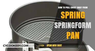Pulling Crust Away: Springform Pan Tricks