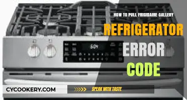 Decoding Frigidaire Gallery Refrigerator Error Codes: A Simple Guide
