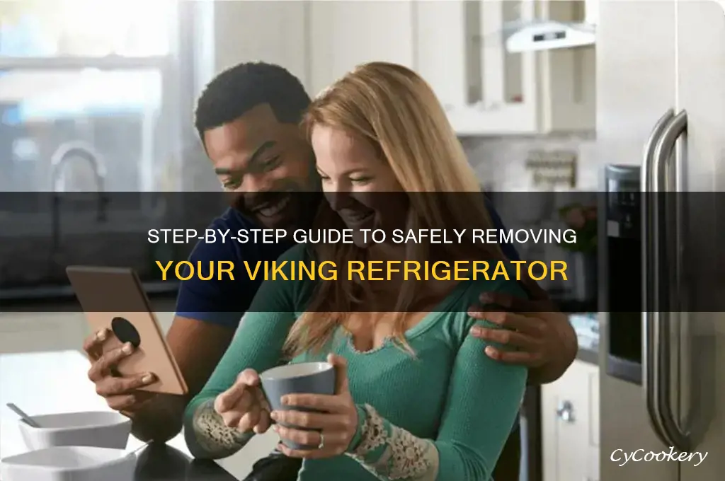 how to pull out a viking refrigerator