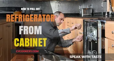 Easy Steps to Safely Remove Your Refrigerator from the Cabinet