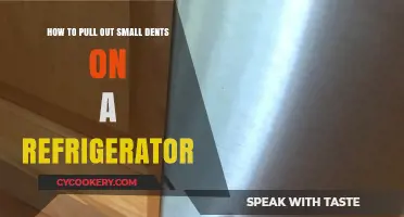 Easy DIY Guide: Removing Small Dents from Your Refrigerator