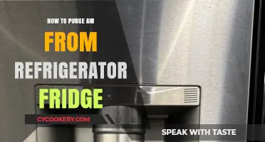 Efficiently Purge Air from Your Refrigerator: A Step-by-Step Guide
