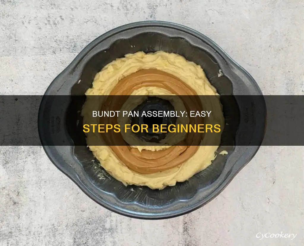 how to put a bundt pan together