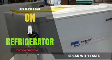 Secure Your Fridge: A Simple Guide to Installing a Hasp Lock