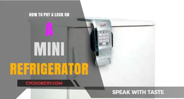 Secure Your Mini Fridge: A Simple Guide to Adding a Lock