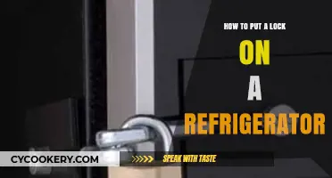 Secure Your Fridge: Easy Steps to Install a Refrigerator Lock