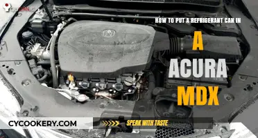 Refrigerant Can Installation Guide for Your Acura MDX: Step-by-Step