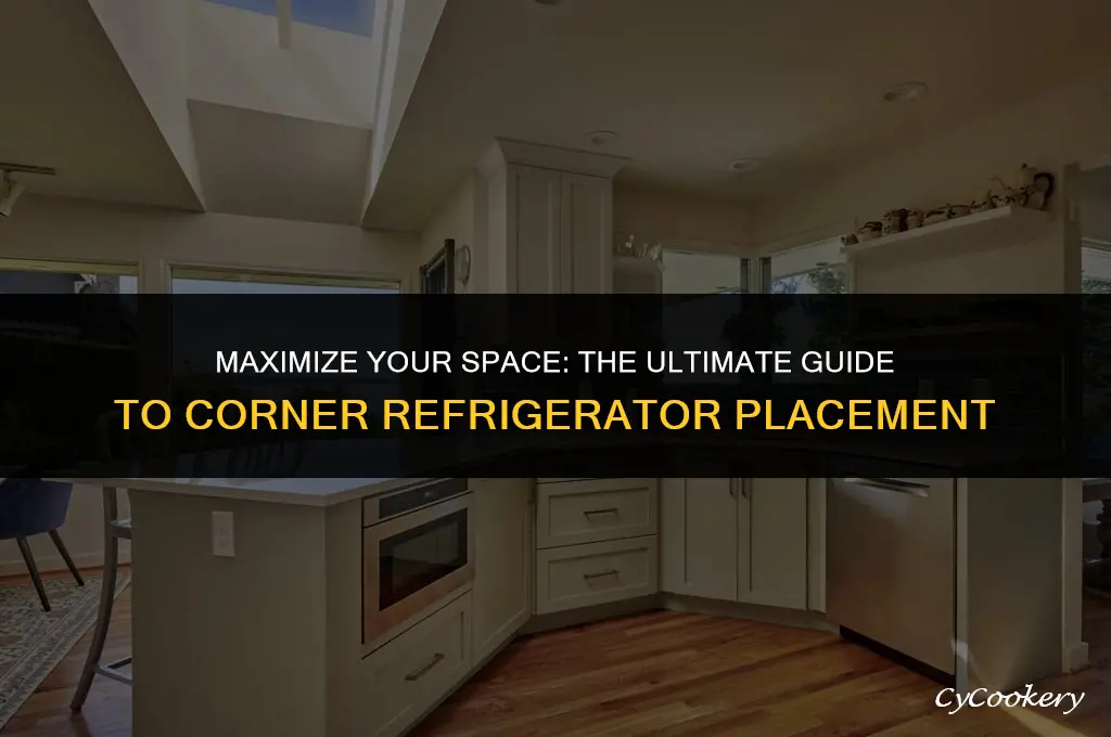 how to put a refrigerator in a cornwr