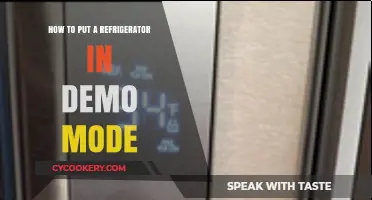 Easy Steps to Activate Demo Mode on Your Refrigerator