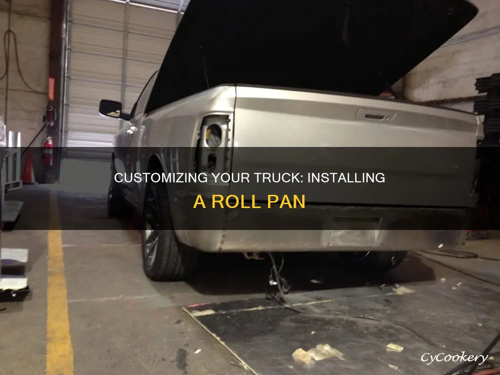 how to put a roll pan on a truck