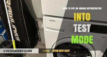 Diagnosing Your Amana Fridge: How to Activate Test Mode