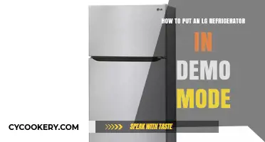 Easy Steps to Activate Demo Mode on Your LG Refrigerator