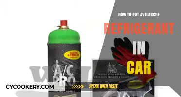 Step-by-Step Guide to Adding Avalanche Refrigerant to Your Car Safely