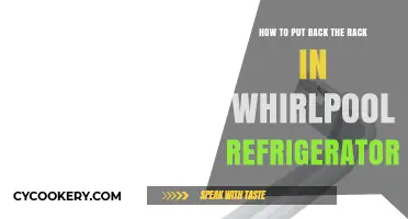 Reorganizing Your Whirlpool Fridge: A Guide to Rack Replacement