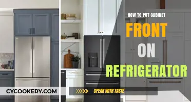 Easy Steps to Install Cabinet Fronts on Your Refrigerator Seamlessly