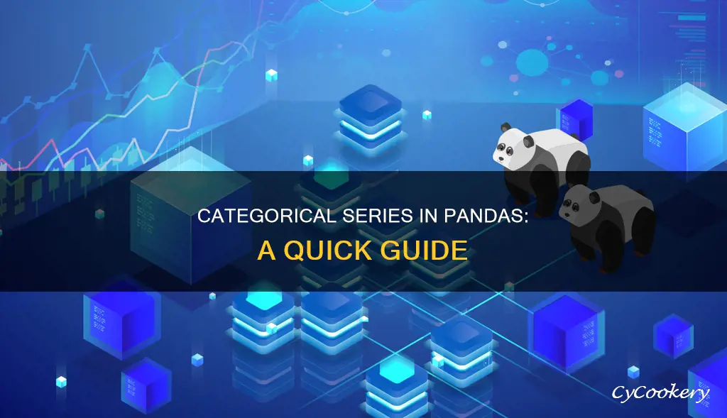 how to put categorical series in dataframe panas