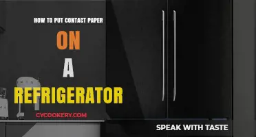 Revamp Your Kitchen: Easy Guide to Applying Contact Paper on Your Fridge