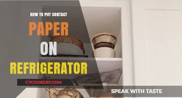 Easy DIY Guide: Applying Contact Paper to Your Refrigerator Seamlessly