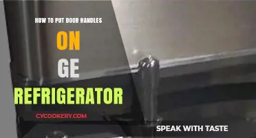 Easy Guide to Installing Door Handles on GE Refrigerators