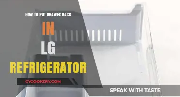 Easy Steps to Reattach a Drawer in Your LG Fridge