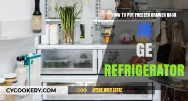 Easy Steps to Reinstall Your GE Freezer Drawer