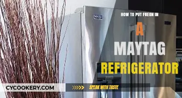 Refrigerator Maintenance: Guide to Safely Adding Freon to Your Maytag Model