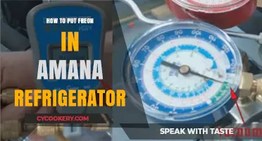 Step-by-Step Guide to Adding Freon in Your Amana Refrigerator