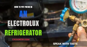 Recharge Your Electrolux Fridge: A Guide to Adding Freon Safely
