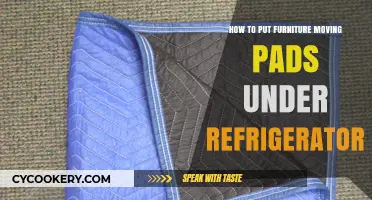 Effortless Furniture Protection: Sliding Pads Under Your Fridge
