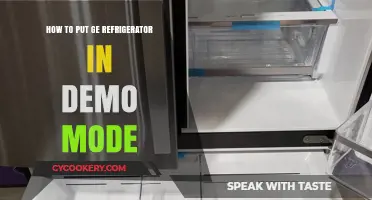 Easy Steps to Activate Demo Mode on Your GE Refrigerator