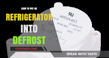 Easy Steps to Manually Defrost Your GE Refrigerator Quickly