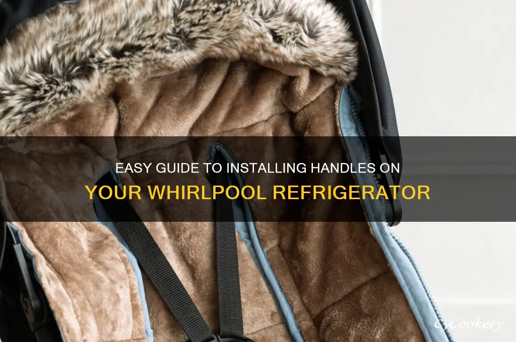how to put handles on whirlpool refrigerator