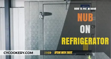 Easy DIY: Installing a New Door Nub on Your Refrigerator