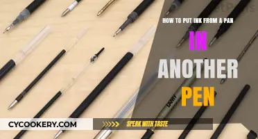 Transferring Ink: Refilling Pens the Easy Way