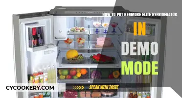 Kenmore Elite Fridge Demo Mode: A Step-by-Step Guide
