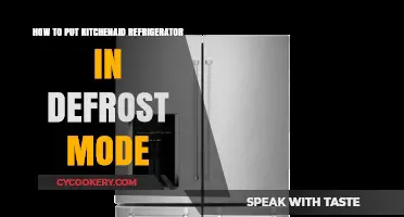 Defrosting Made Easy: A Guide to KitchenAid Refrigerator Settings