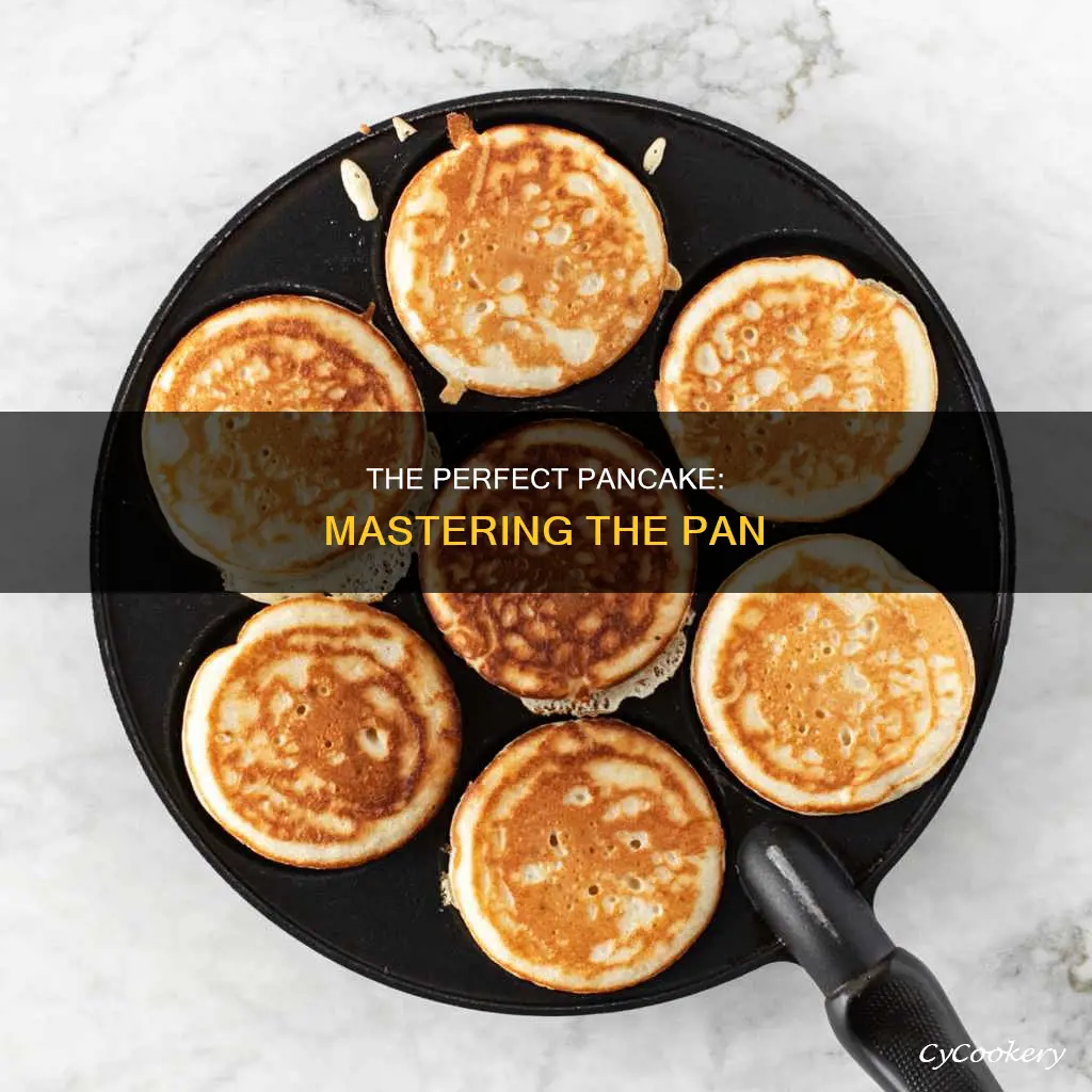 how to put pancakes on pan