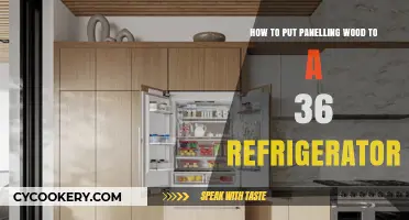 DIY Guide: Installing Wood Paneling on Your 36-Inch Refrigerator