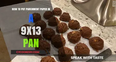 The Perfect Parchment Paper Fit for Your 9x13 Pan