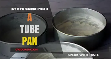 The Easiest Way to Line a Tube Pan with Parchment Paper