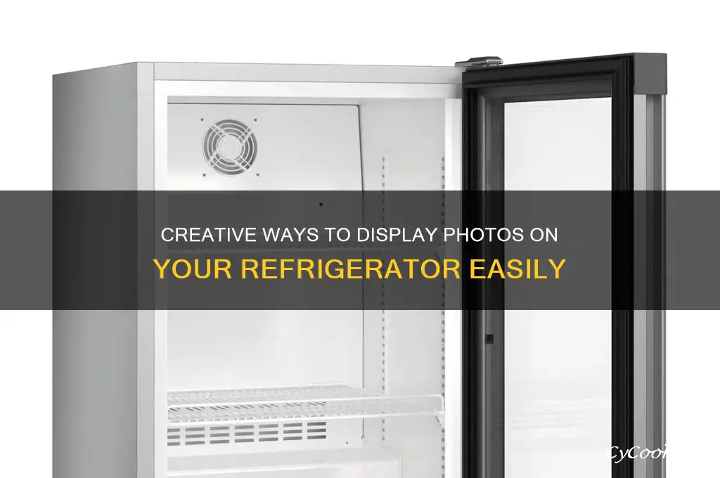how to put photo on a refrigerator