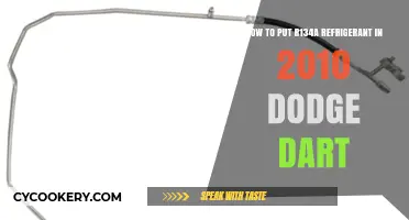 DIY Guide: Recharging Your 2010 Dodge Dart with R134a Refrigerant