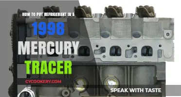 Reviving Your 1998 Mercury Tracer: A Guide to Refrigerant Refilling